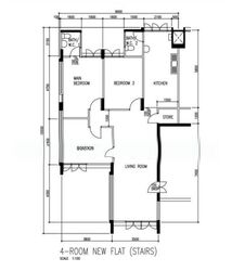 Blk 104 Woodlands Street 13 (Woodlands), HDB 4 Rooms #583265691